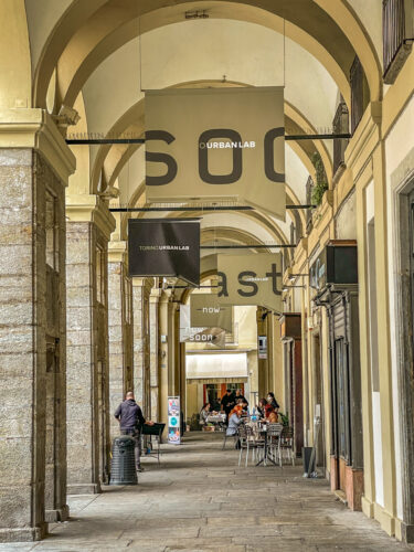 Turin colonnade