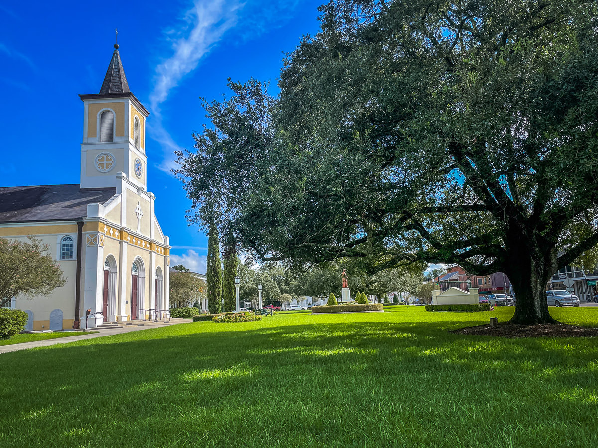 St. Martin de Tours church in St. Martinville