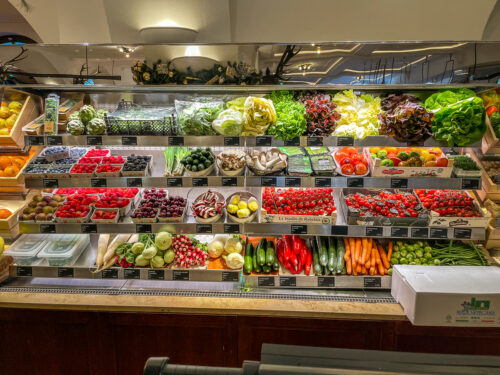 Dallmayr Delicatessen produce display