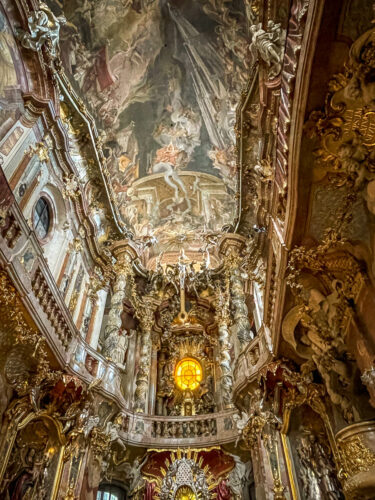 Asamkirche ceiling