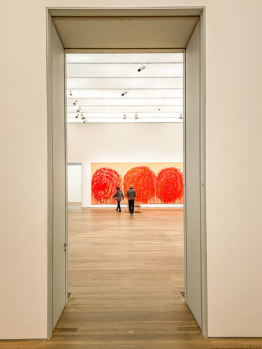 Museum Brandhorst Cy Twombly doorway