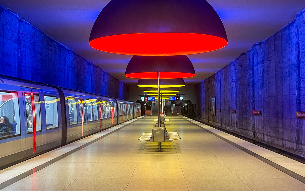 Best Munich Design Westfriedhof U-Bahn Station