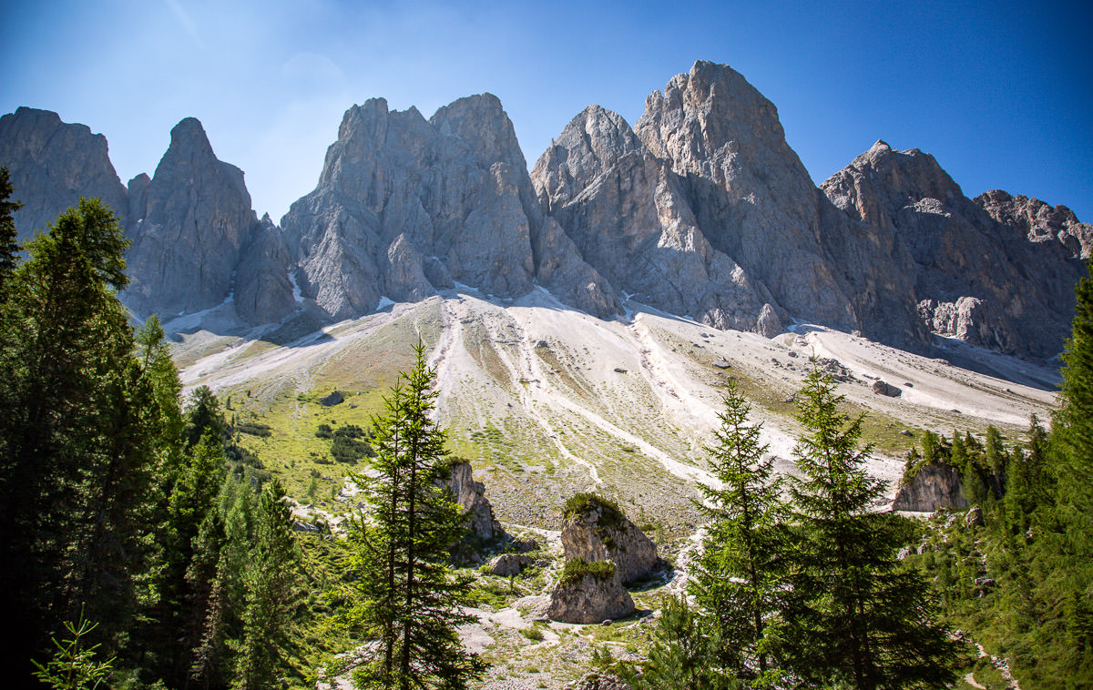 mountain ridge along Adolf Munkel Trail