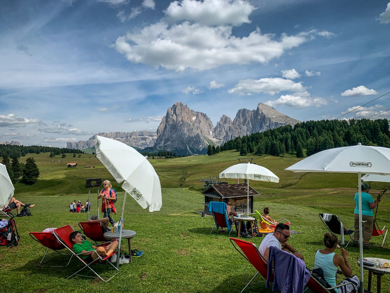 Siesta time Alpe di Siusi