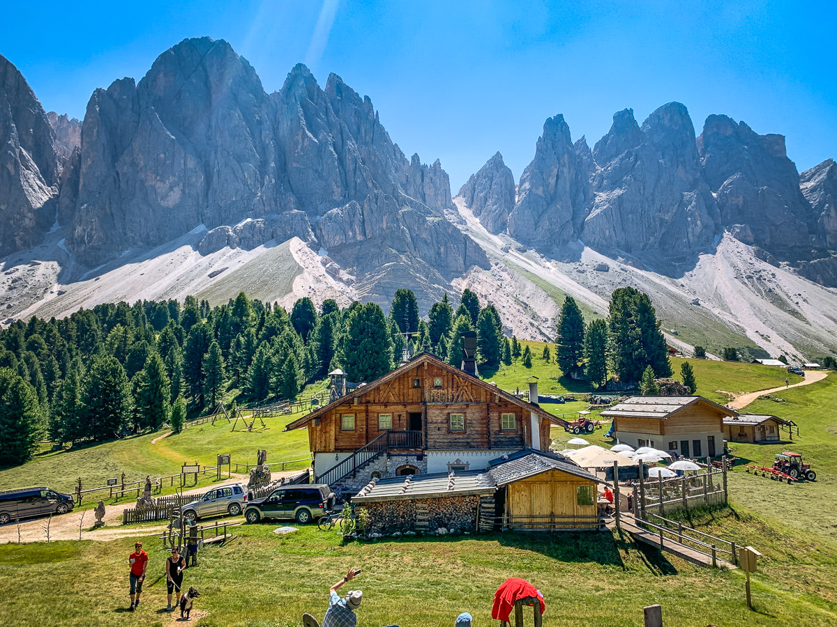 Geisleralm view