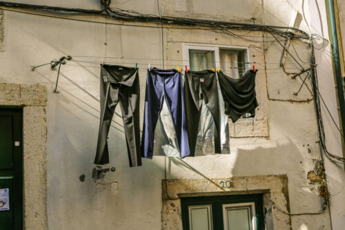 clothesline Lisbon