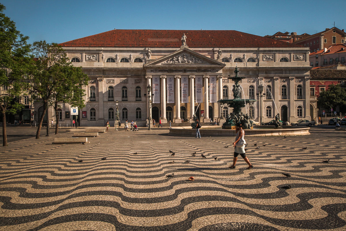 Lisbon street pattern