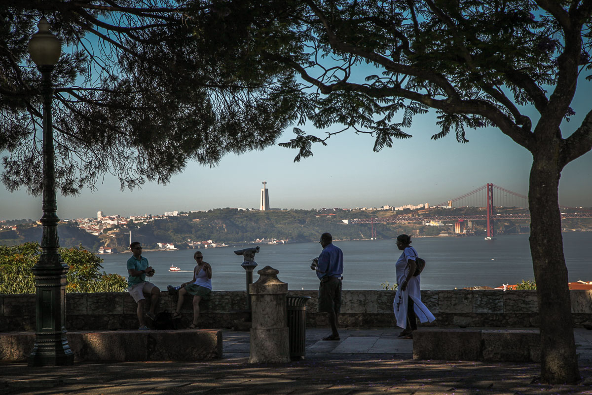 view of river from Castelo de São Jorge