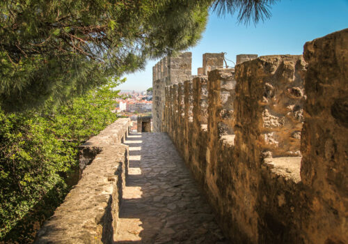 Castelo de São Jorge walkway