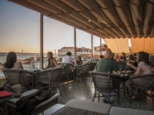 Bairrio Alto hotel terrace