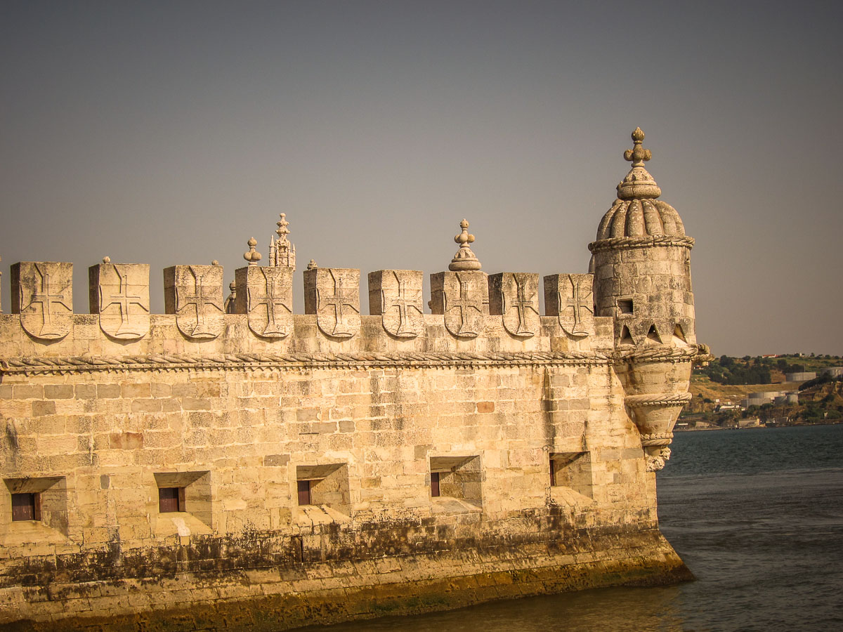 Belém Tower wall