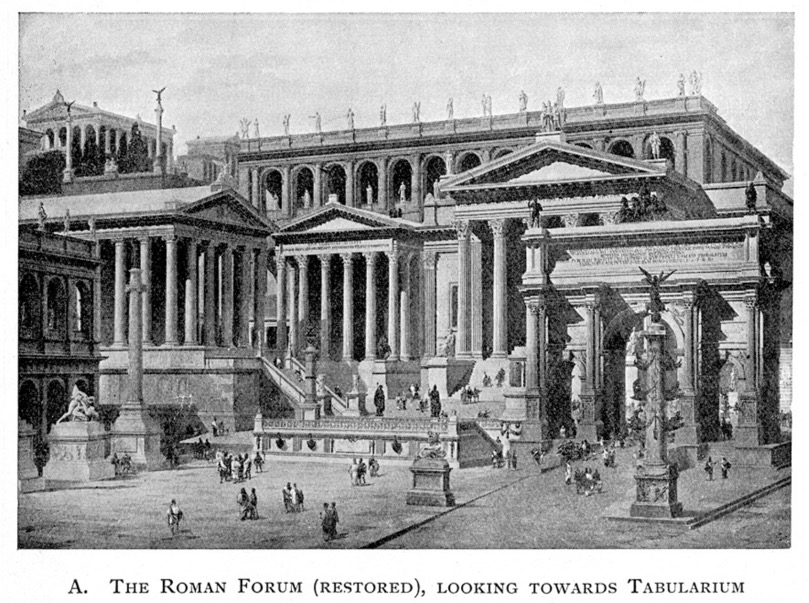 Roman Forum reconstruction