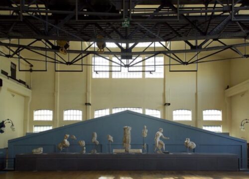 Centrale Montemartini pediment