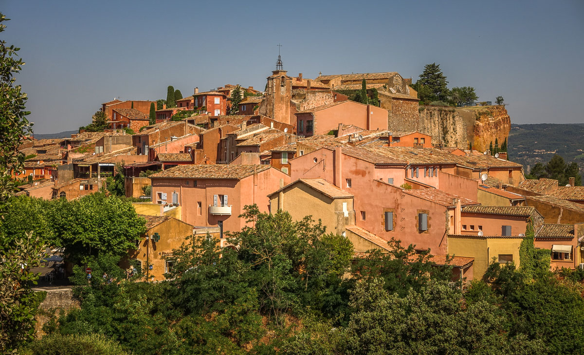 view of Roussillon Provence