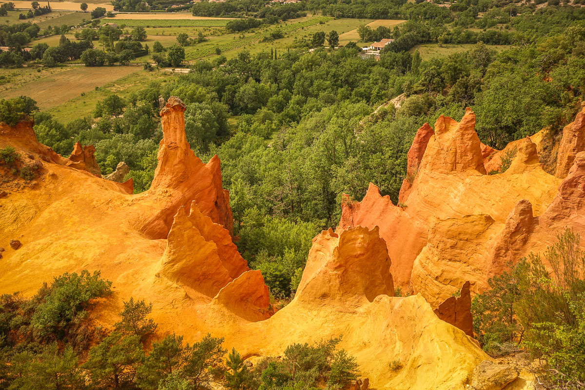 Le Colorado de Rustrel formation