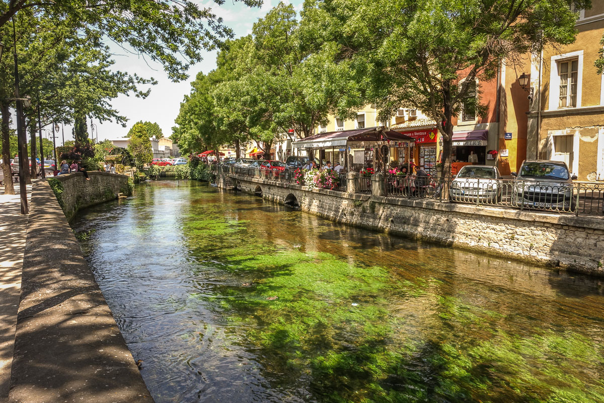 L'Isle-sur-la-Sorgue river