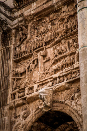 carvings Roman Forum