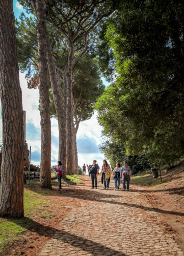 Palatine Hill walkway