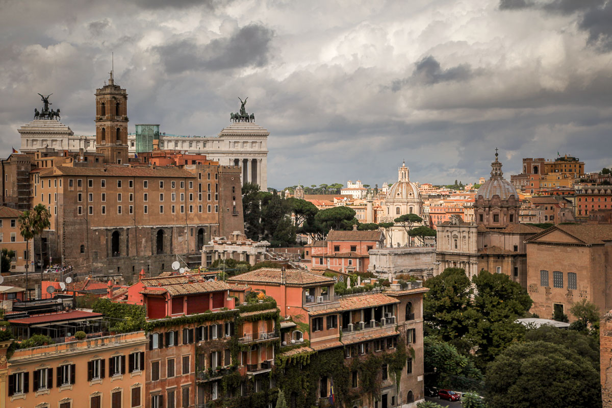 ancient views of Forum Palatine Hill