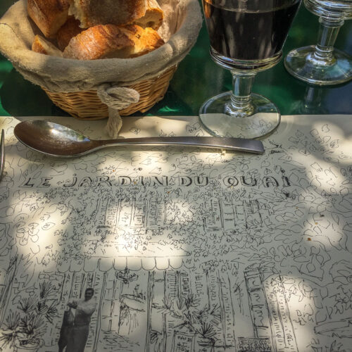 Le Jardin du Quai menu