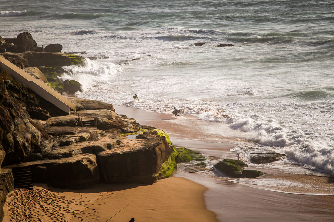 Areias do Seixo surfers