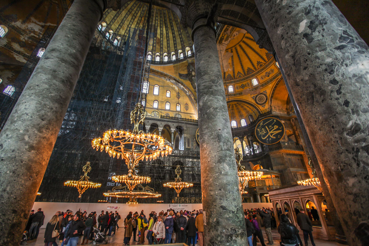 Hagia Sophia wide view