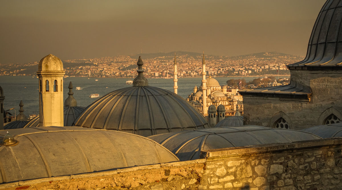 view from Süleymaniye Mosque