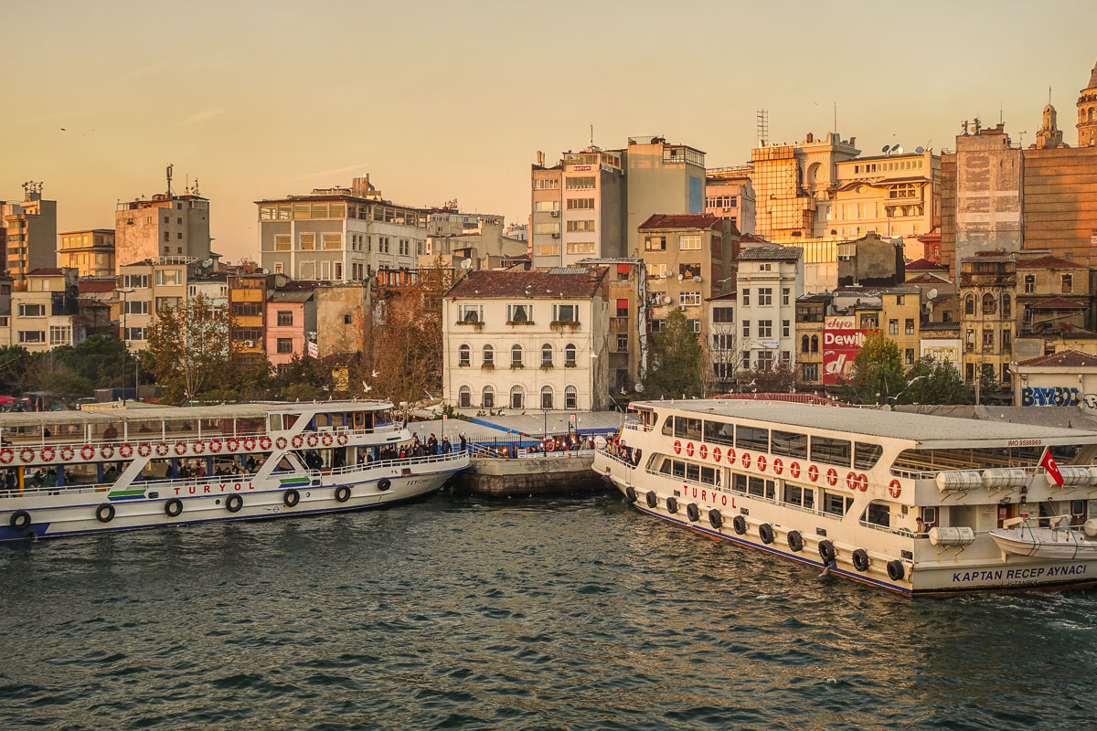 Istanbul Harbor view