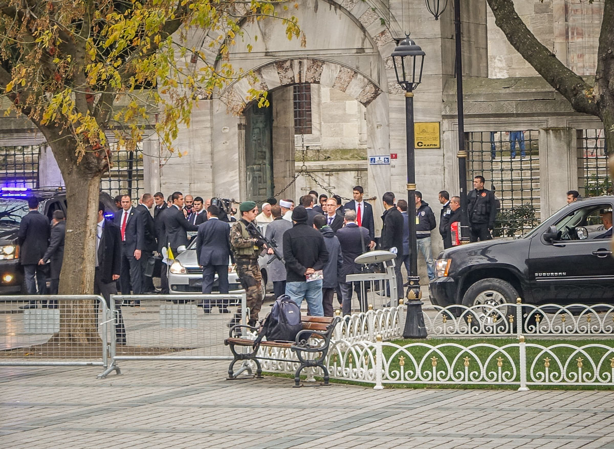 Pope Francis visits Istanbul 