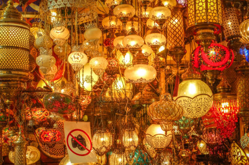 Grand Bazaar light display