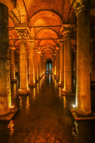 Basilica Cistern arches