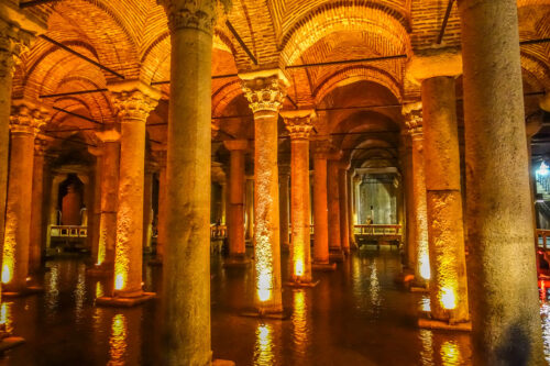 Basilica Cistern tour