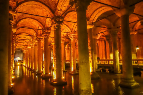 Basilica Cistern columns