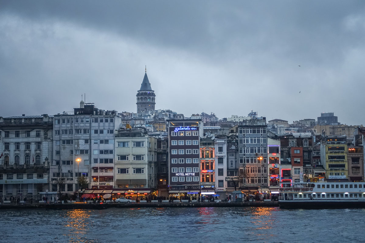 View of Galata from Bosphorus