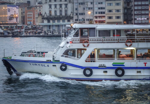 ferry on the Bosphorus