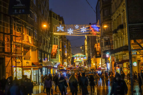 night time in Galata