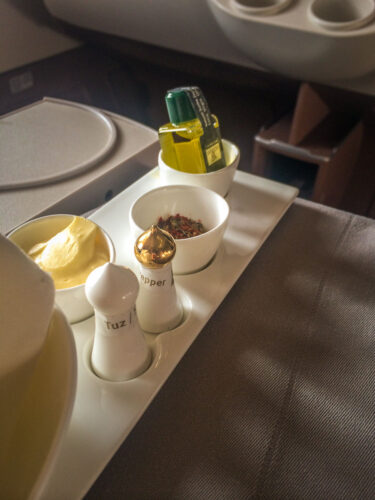 Turkish Airlines Business Class service