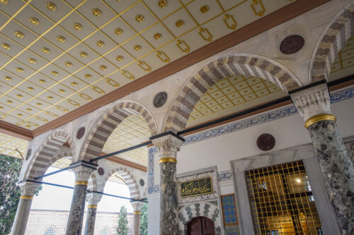 Topkapi Palace arches