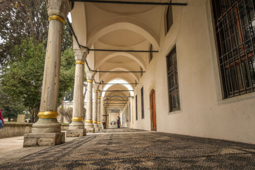 Topkapi Palace colonnade