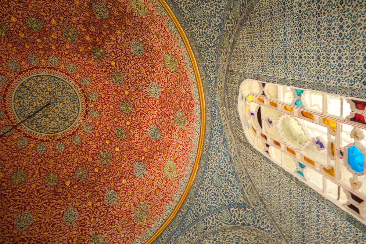 Topkapi Palace ornate dome