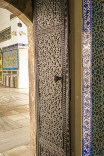 Topkapi Palace carved door