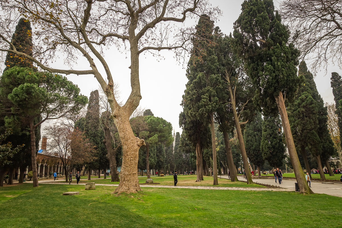 Topkapi Palace grounds