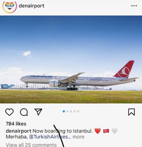 Turkish Airlines from DEN