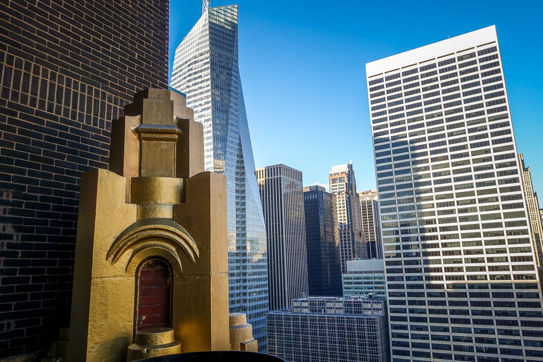 terrace views The Bryant Park Hotel