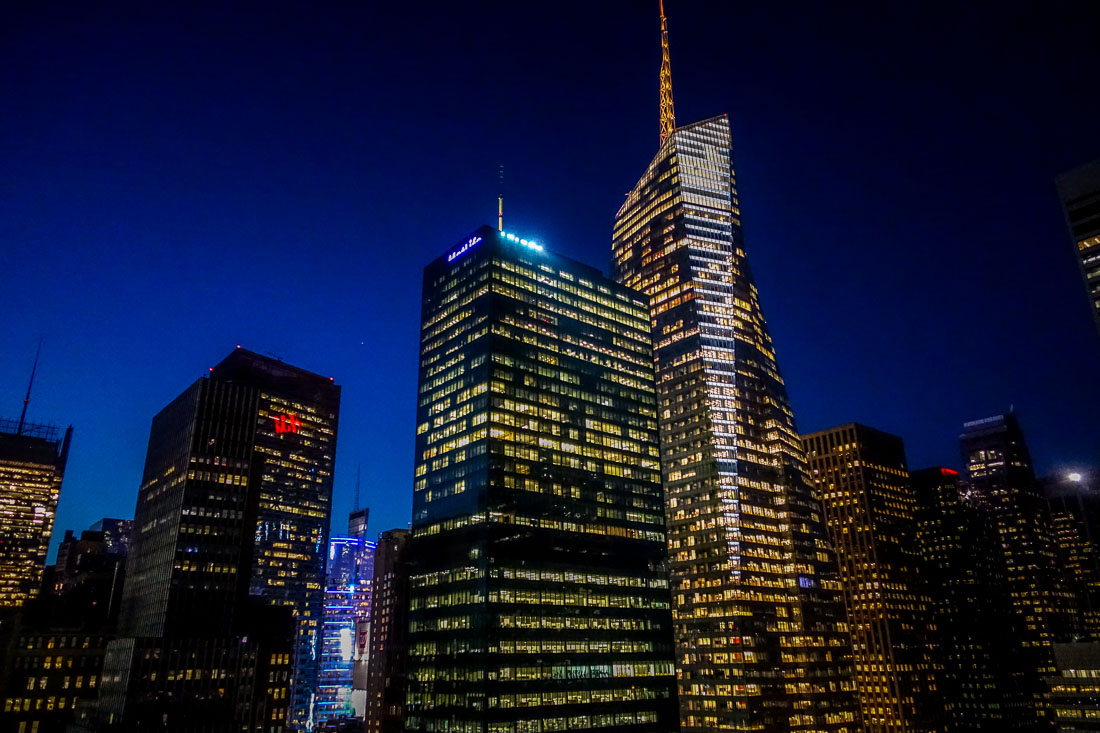 The Bryant Park Hotel skyscraper views