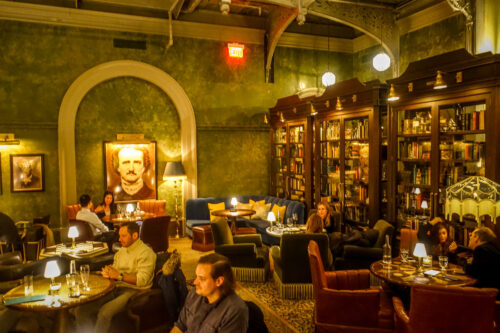 The Bar Room at The Beekman crowds