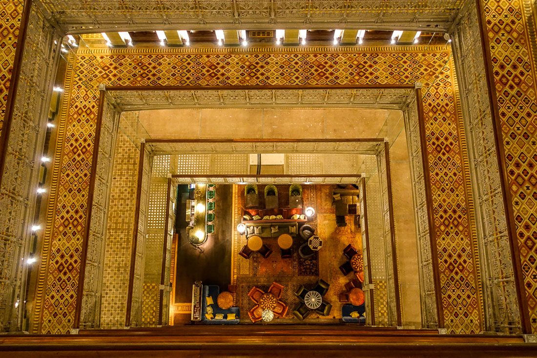 The Beekman Hotel floors atrium