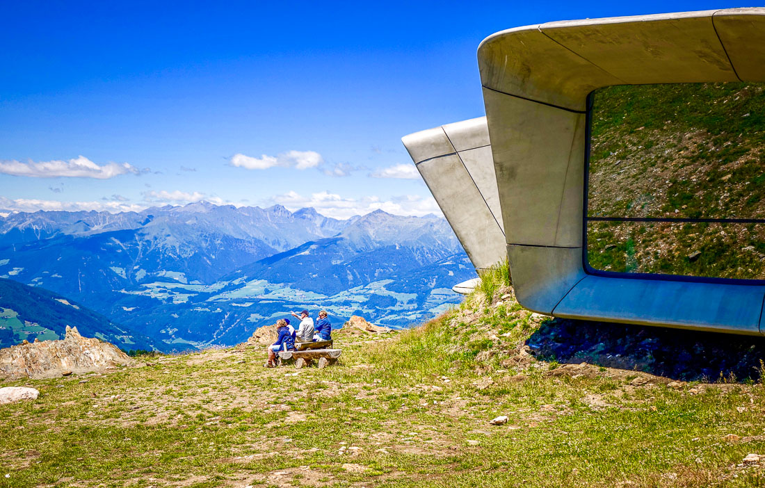 Messner Mountain Museum Corones Zaha Hadid views