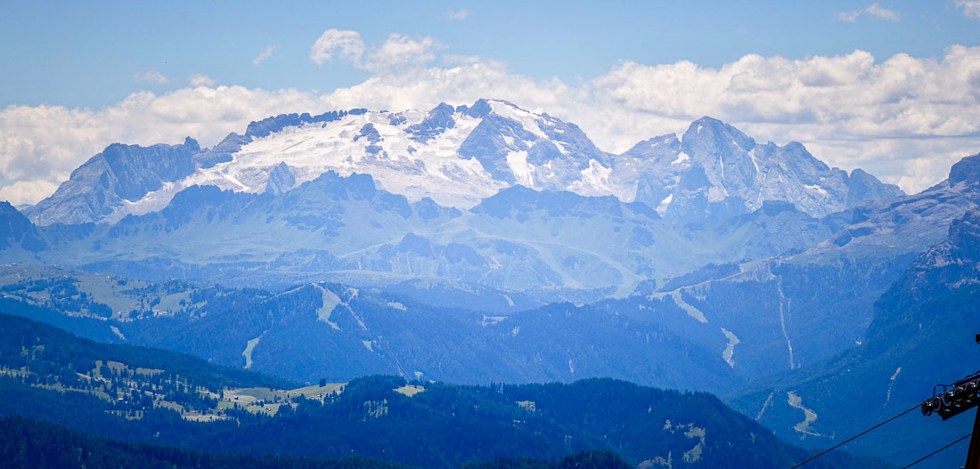 Mountain view from Kronplatz