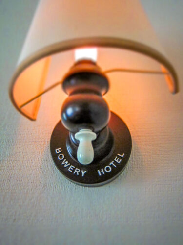 The Bowery Hotel custom lamp